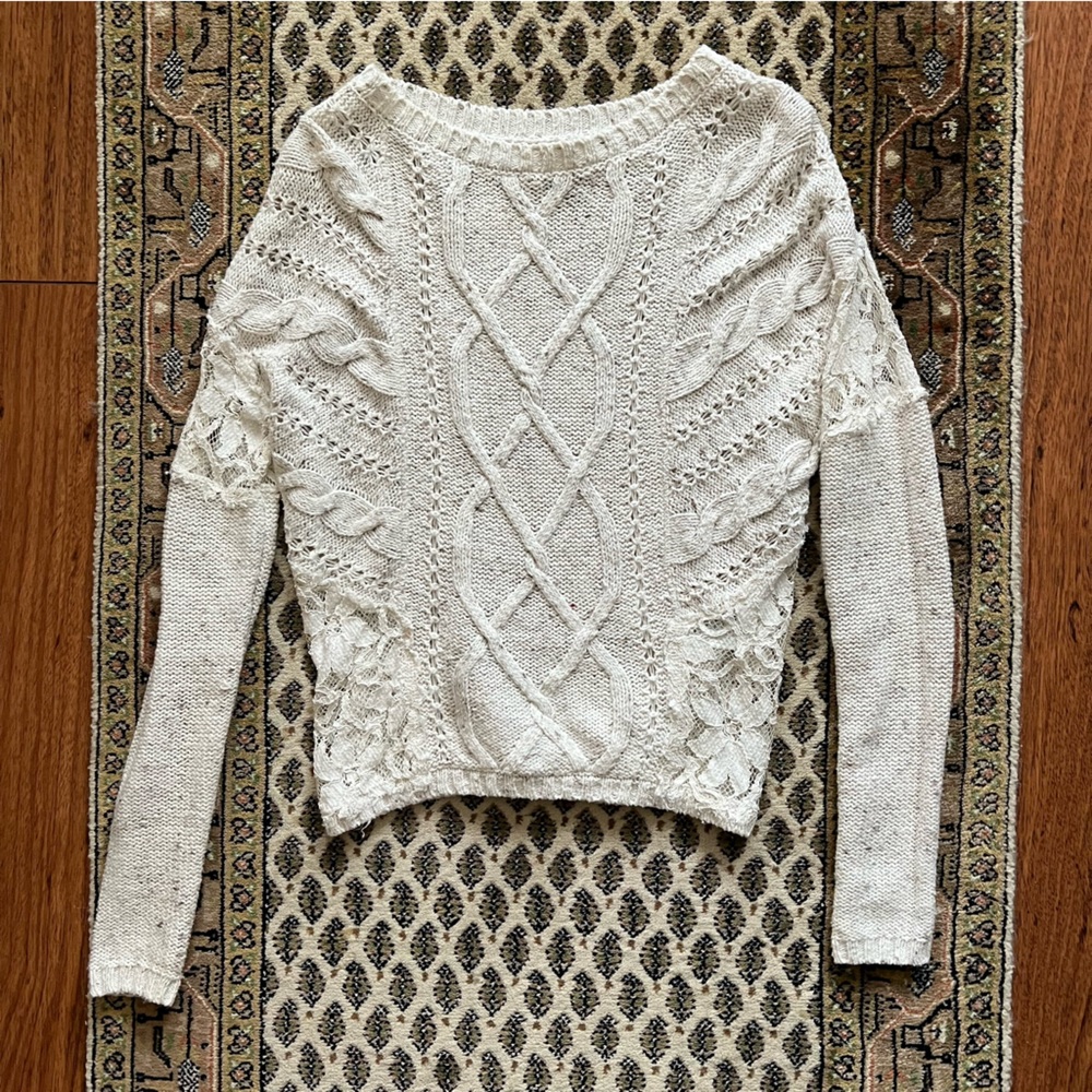 Hollister Lace Sweater